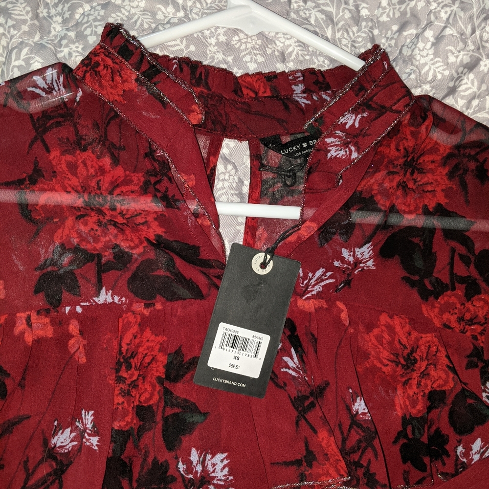Lucky brand shear top